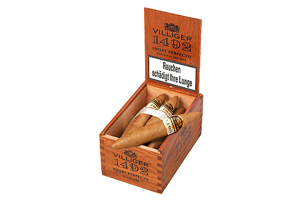 Villiger 1492 Short Perfecto (Perfecto) 12 Zigarren