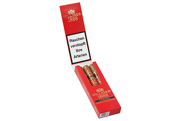 Villiger 1888 Corona (Corona) 3 Zigarren Villiger 1888 Corona (Corona) 3 Zigarren
