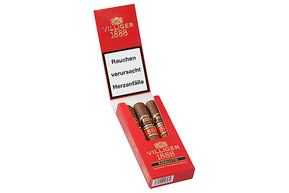 Villiger 1888 Robusto (Robusto) 3 Zigarren Villiger 1888 Robusto (Robusto) 3 Zigarren