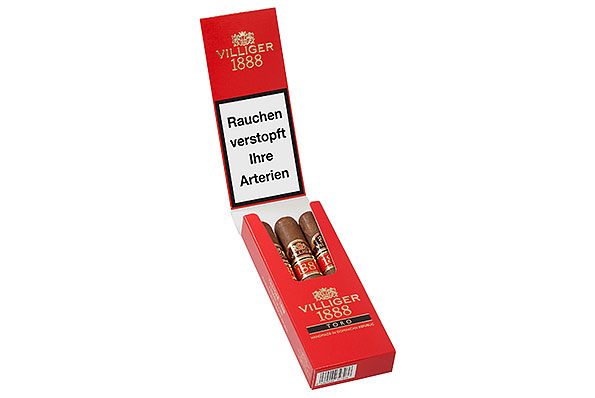 Villiger 1888 Toro (Toro) 3 Zigarren Villiger 1888 Toro (Toro) 3 Zigarren