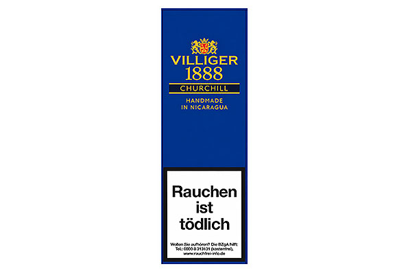 Villiger 1888 Nicaragua Churchill (Churchill) 3 Zigarren