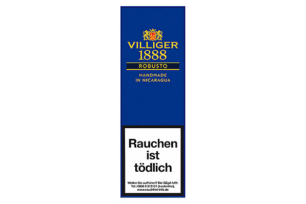 Villiger 1888 Nicaragua Robusto (Robusto) 3 Zigarren