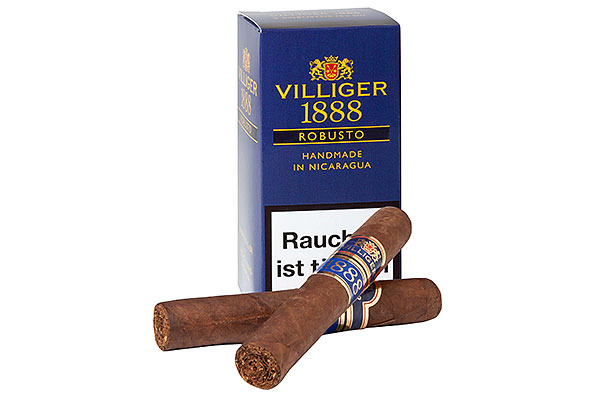 Villiger 1888 Nicaragua Robusto (Robusto) 9 Zigarren Villiger 1888 Nicaragua Robusto (Robusto) 9 Zigarren