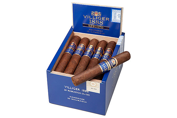 Villiger 1888 Nicaragua Robusto (Robusto) 20 Zigarren Villiger 1888 Nicaragua Robusto (Robusto) 20 Zigarren