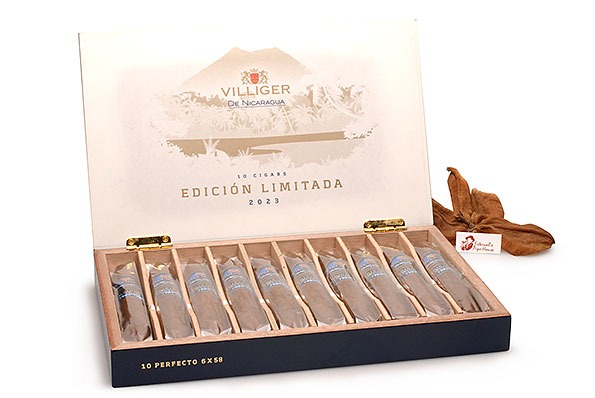 Villiger de Nicaragua Edición Limitada 2023 10 Cigars  Villiger de Nicaragua Edición Limitada 2023 10 Cigars