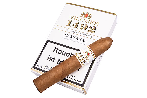 Villiger 1492 Campañas (Campañas) 4 Zigarren Villiger 1492 Campañas (Campañas) 4 Zigarren