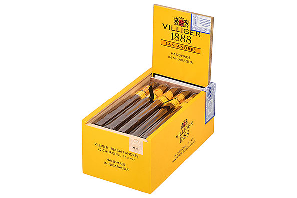 Villiger 1888 San Andrés Churchill (Churchill) 20 Zigarren Villiger 1888 San Andrés Churchill (Churchill) 20 Zigarren