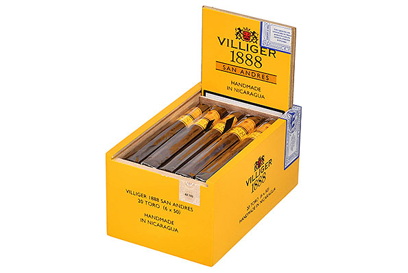 Villiger 1888 San Andrés Toro (Toro) 20 Cigars Villiger 1888 San Andrés Toro (Toro) 20 Cigars