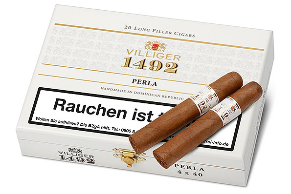 Villiger 1492 Perla (Perla) 20 Cigars  Villiger 1492 Perla (Perla) 20 Cigars