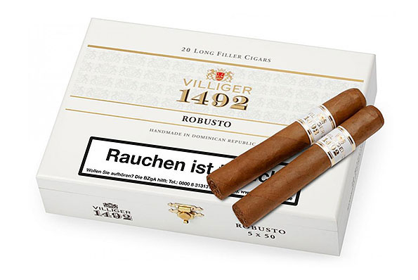 Villiger 1492 Robusto (Robusto) 20 Cigars  Villiger 1492 Robusto (Robusto) 20 Cigars