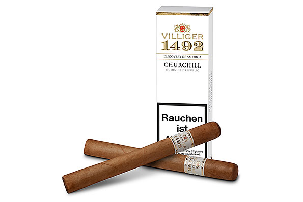 Villiger 1492 Churchill (Churchill) 3 Cigars  Villiger 1492 Churchill (Churchill) 3 Cigars