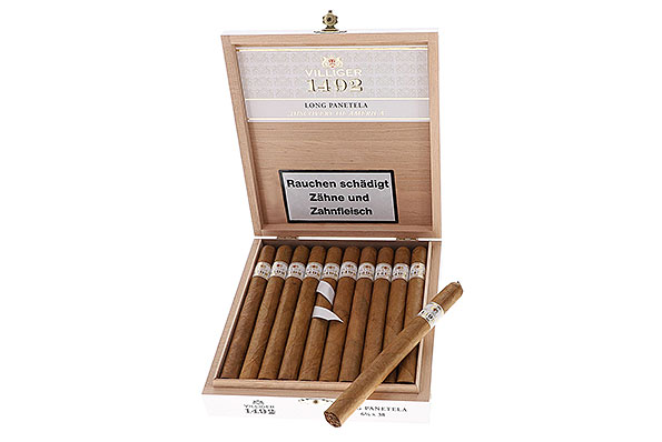 Villiger 1492 Long Panatela (Panatela) 20 Cigars  Villiger 1492 Long Panatela (Panatela) 20 Cigars