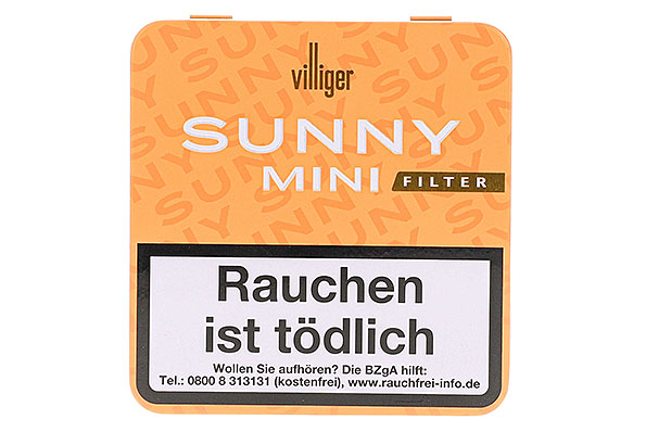 Villiger Sunny Mini Filter Peach 20 Zigarillos Villiger Sunny Mini Filter Peach 20 Zigarillos
