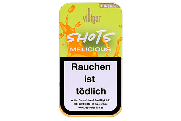 Villiger Shots Melicious Filter 10 Cigarillos Villiger Shots Melicious Filter 10 Cigarillos