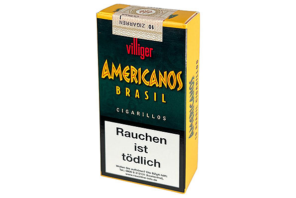 Villiger Americanos Brasil Club 10 Cigarillos