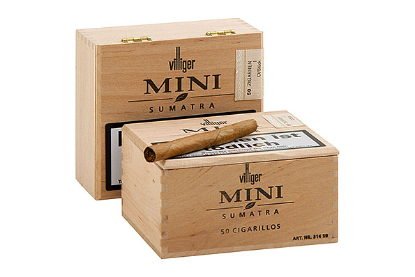 Villiger Classic Mini Sumatra 50 Cigarillos Villiger Classic Mini Sumatra 50 Cigarillos