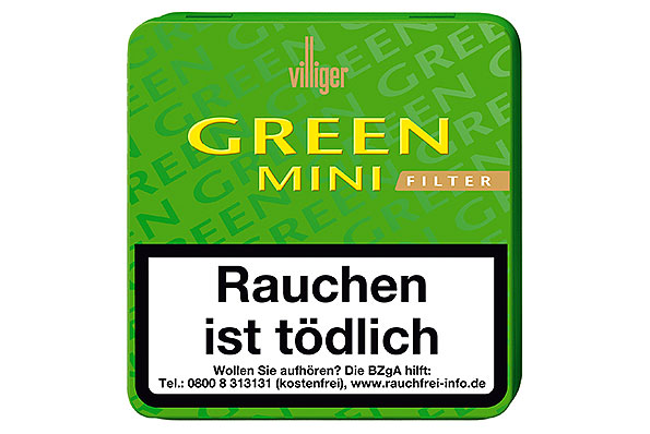Villiger Green Mini Filter Caipirinha 20 Cigarillos Villiger Green Mini Filter Caipirinha 20 Cigarillos
