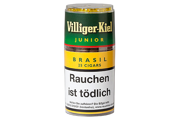 Villiger Kiel Junior Brasil 25 Cigars Villiger Kiel Junior Brasil 25 Cigars