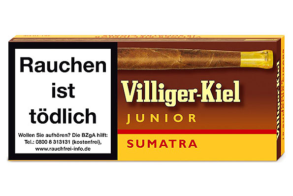 Villiger Kiel Junior Sumatra 10 Zigarren  Villiger Kiel Junior Sumatra 10 Zigarren