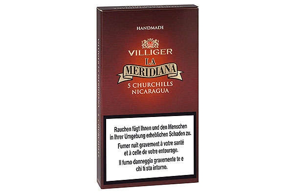 Villiger La Meridiana Churchill (Churchill) 5 Zigarren Villiger La Meridiana Churchill (Churchill) 5 Zigarren