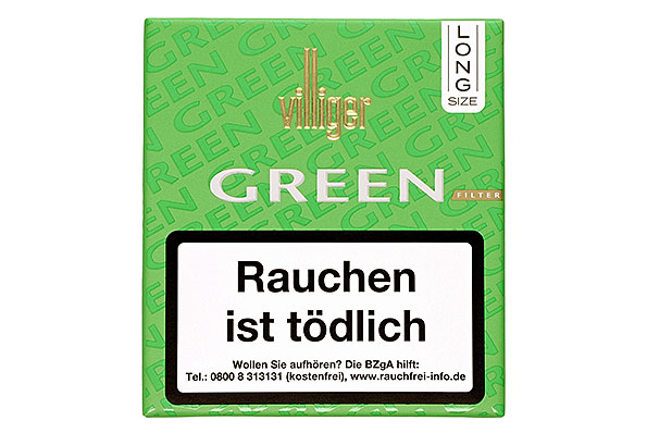 Villiger Green Long Filter Caipirinha 20 Cigarillos Villiger Green Long Filter Caipirinha 20 Cigarillos