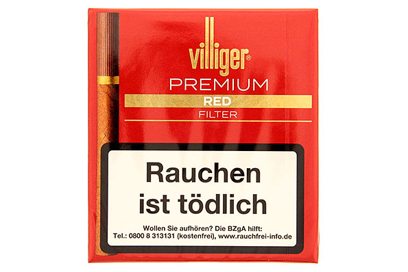 Villiger Premium Red Filter Vanilla 20 Cigarillos