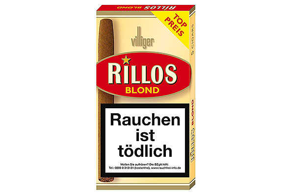 Villiger Rillos Blond Vanilla 5 Zigarillos