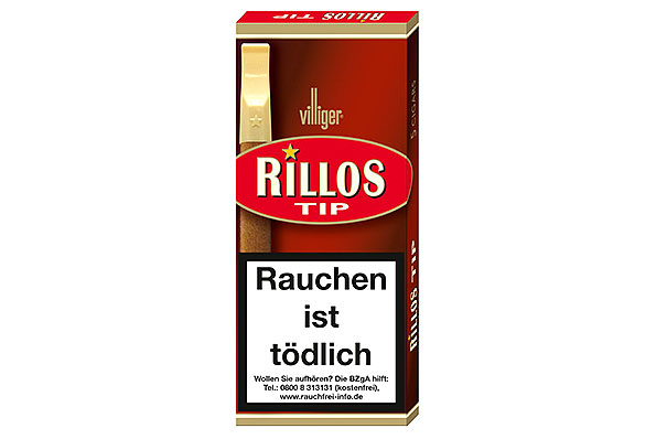 Villiger Rillos TIP 25 Zigarillos  Villiger Rillos TIP 25 Zigarillos
