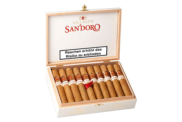 Villiger San'Doro Claro Toro (Toro) 20 Zigarren  Villiger San'Doro Claro Toro (Toro) 20 Zigarren