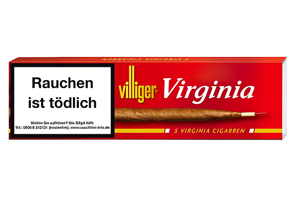 Villiger Virginias Virginia 5 Zigarren Villiger Virginias Virginia 5 Zigarren