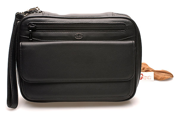 Wess Design Pfeifentasche für 5 Pfeifen Schwarz - gebraucht Wess Design Pfeifentasche für 5 Pfeifen Schwarz - gebraucht