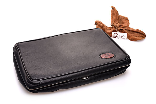 Martin Wess Design Leder Pfeifentasche Unterseite Rahmenkonstruktion