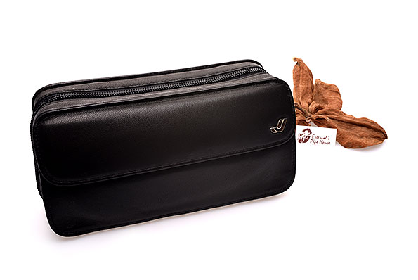 Wess Design Pfeifentasche Kombi Schwarz für 2 Pfeifen Wess Design Pfeifentasche Kombi Schwarz für 2 Pfeifen