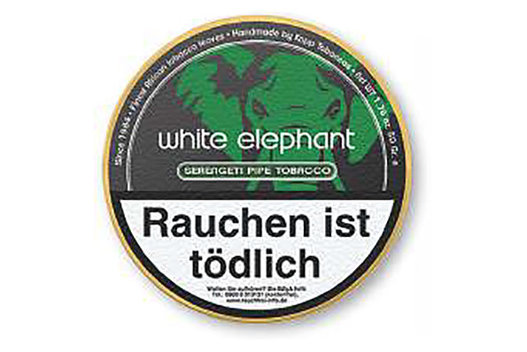 White Elephant Serengeti Pipe tobacco 50g Tin