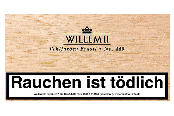 Willem II Fehlfarben No. 440 Brasil 100 Zigarillos