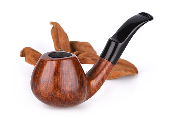 W.. Larsen Straight Grain 3 Saddle Full Bent Apple Estate oF