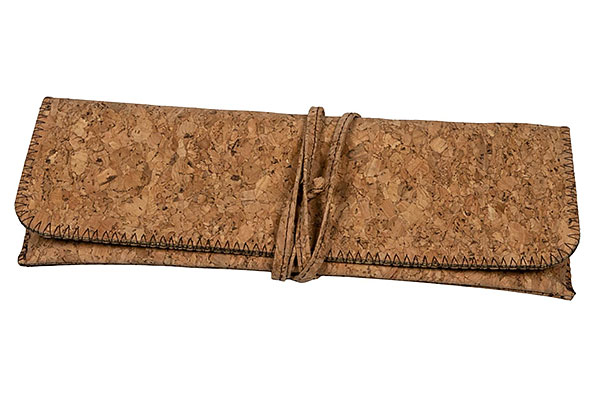 Woodoo Kork Natur Canvas Braun 19cm Drehertasche