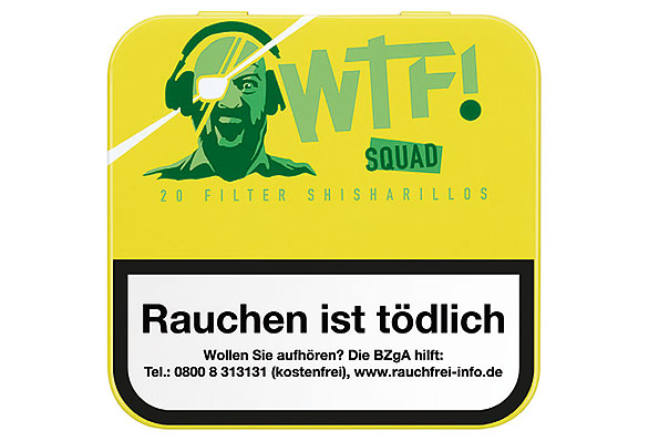 WTF! Squad 20 Filter Cigarillos  WTF! Squad 20 Filter Cigarillos