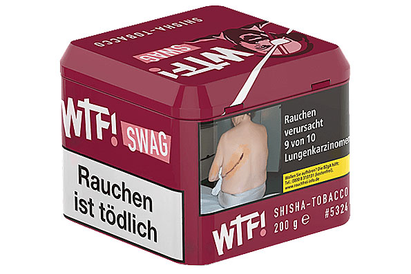 WTF! Shisha-Tobacco Swag (Cherry) 200g Tin