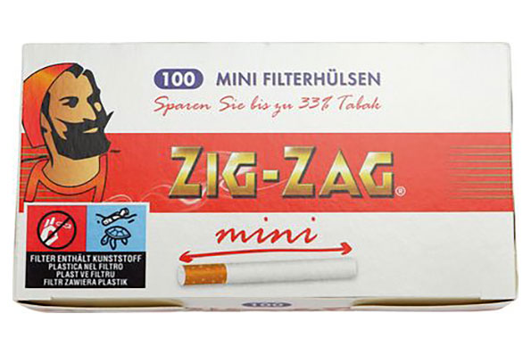 ZIG ZAG Mini Filter Tubes (100 Tubes) ZIG ZAG Mini Filter Tubes (100 Tubes)