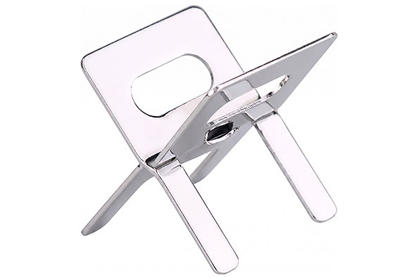 Zigarrenbank Metall Chrom Poliert klein für 1 Zigarre Zigarrenbank Metall Chrom Poliert klein für 1 Zigarre